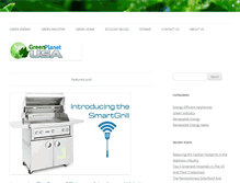 Tablet Screenshot of greenplanetusa.com